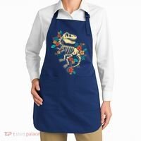 Trex Skeleton Dino Bones Paleontologist Fossil Dinosaur Apron thumb 2
