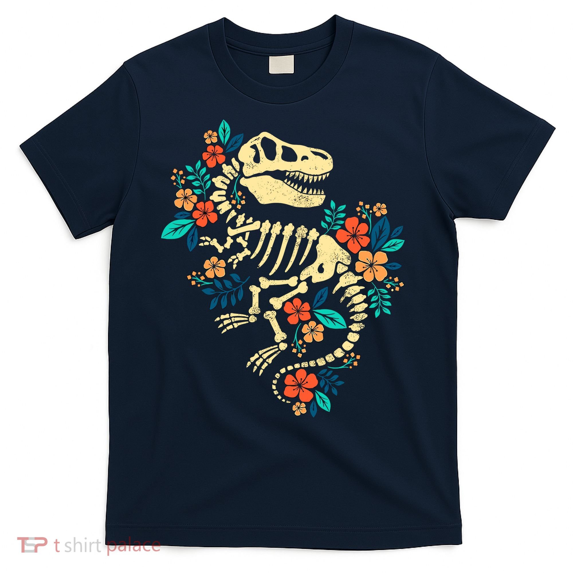 Trex Skeleton Dino Bones Paleontologist Fossil Dinosaur T-Shirt
