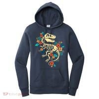 Trex Skeleton Dino Bones Paleontologist Fossil Dinosaur Women's Hoodie thumb 0