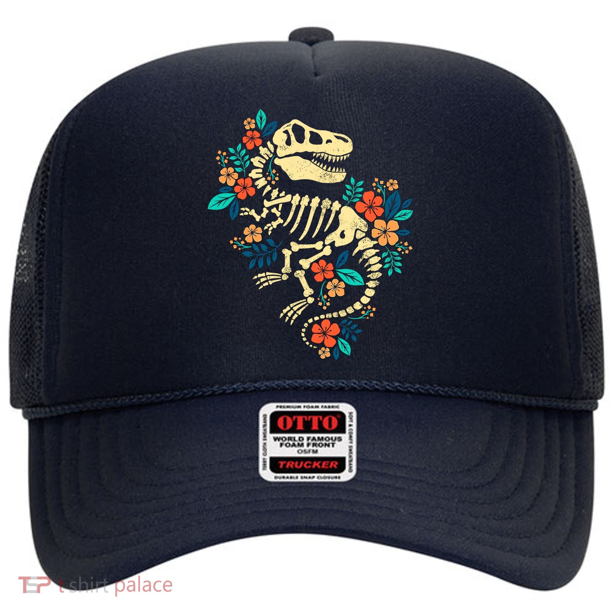 Trex Skeleton Dino Bones Paleontologist Fossil Dinosaur Hat