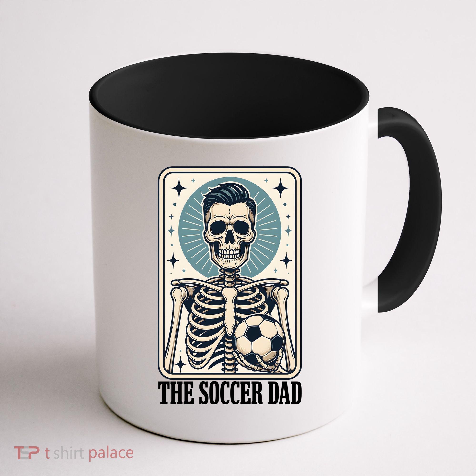 The Soccer Dad Skeleton Coffee Mug