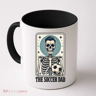The Soccer Dad Skeleton Coffee Mug