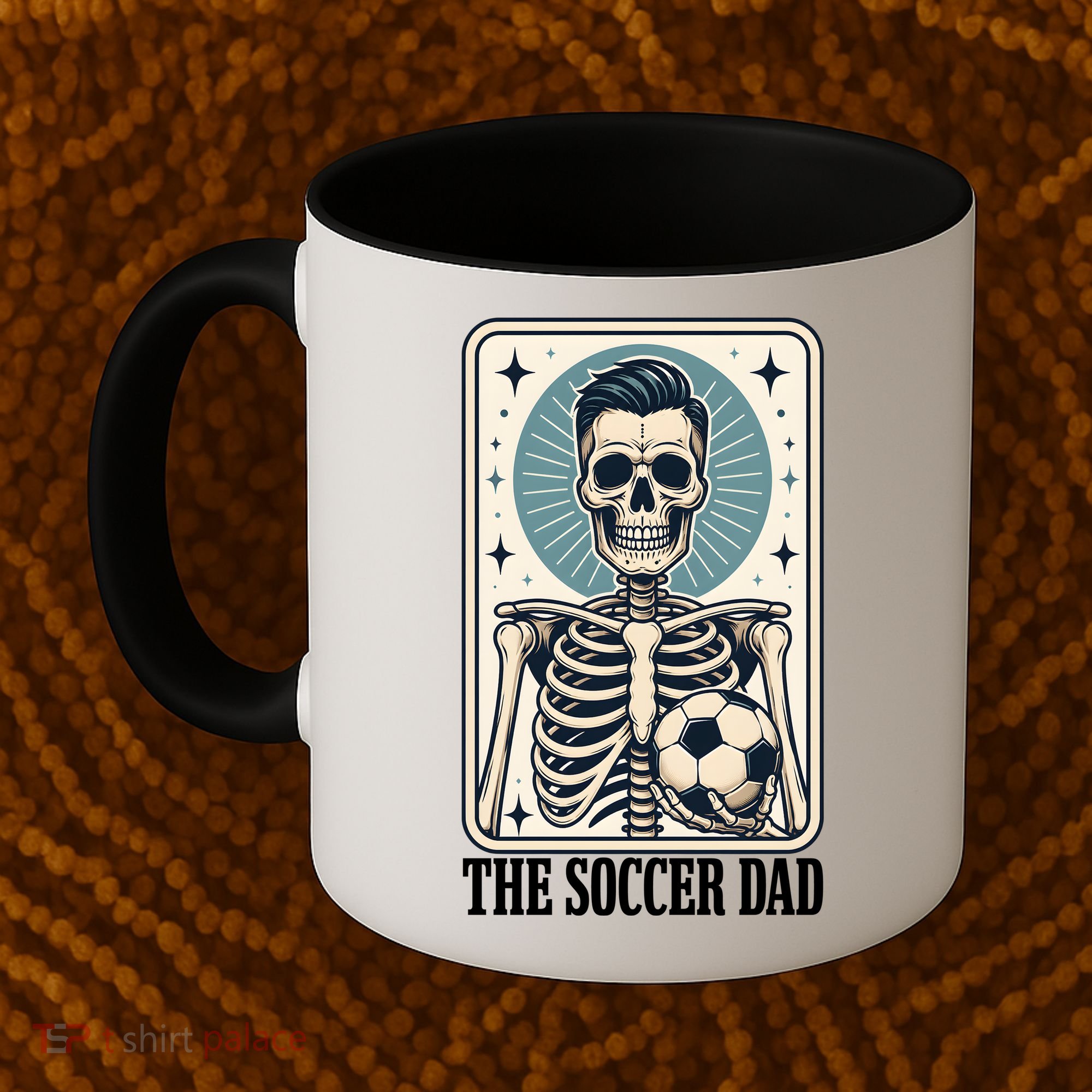 The Soccer Dad Skeleton Coffee Mug
