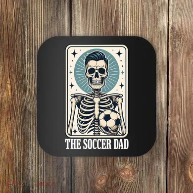 The Soccer Dad Skeleton Coaster