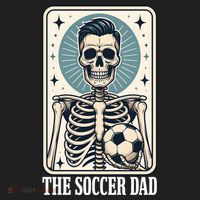 The Soccer Dad Skeleton Golf Towel thumb 3