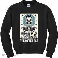 The Soccer Dad Skeleton Kids Sweatshirt thumb 0