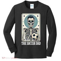 The Soccer Dad Skeleton Kids Long Sleeve Shirt thumb 0