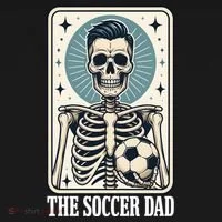 The Soccer Dad Skeleton Kids Long Sleeve Shirt thumb 2