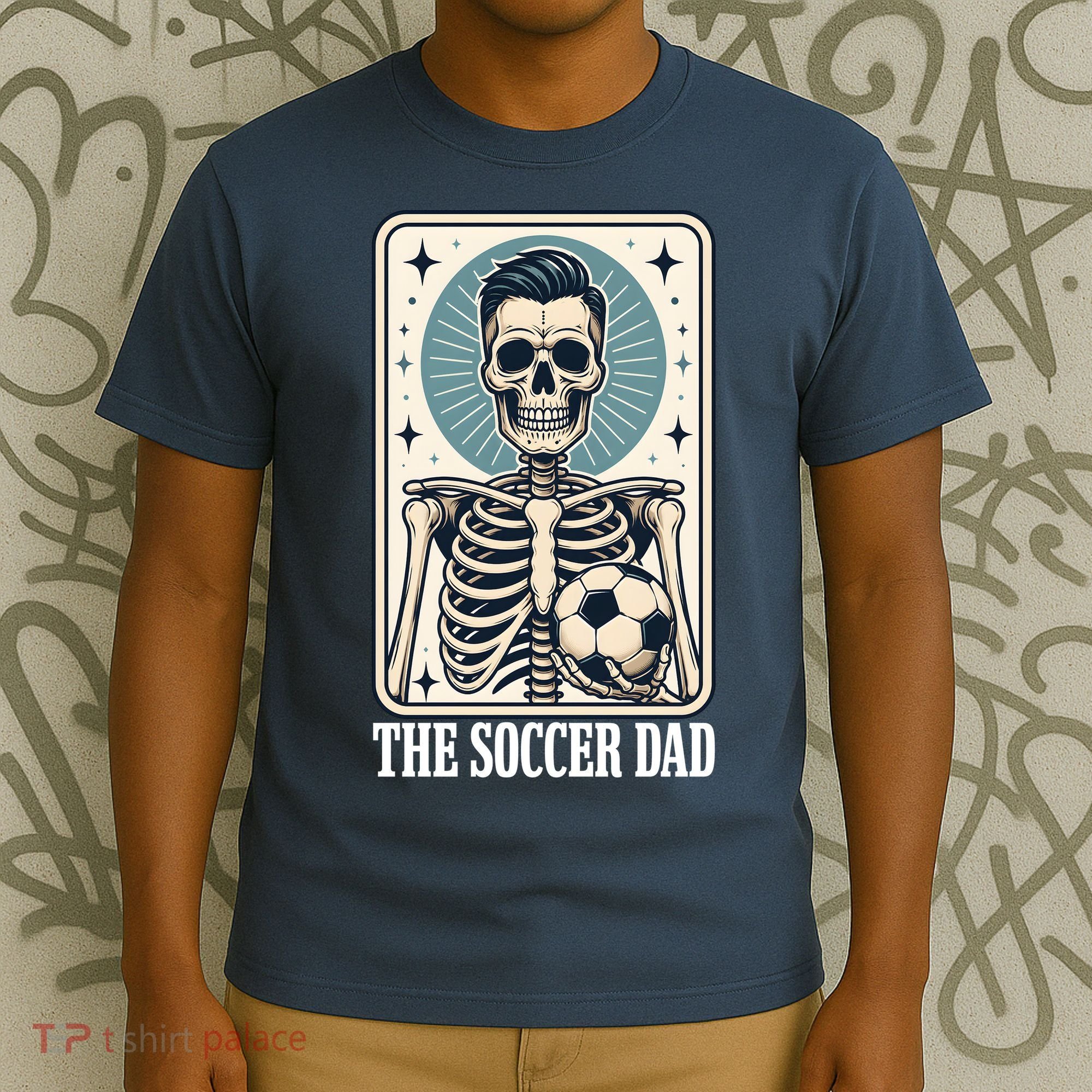 The Soccer Dad Skeleton T-Shirt
