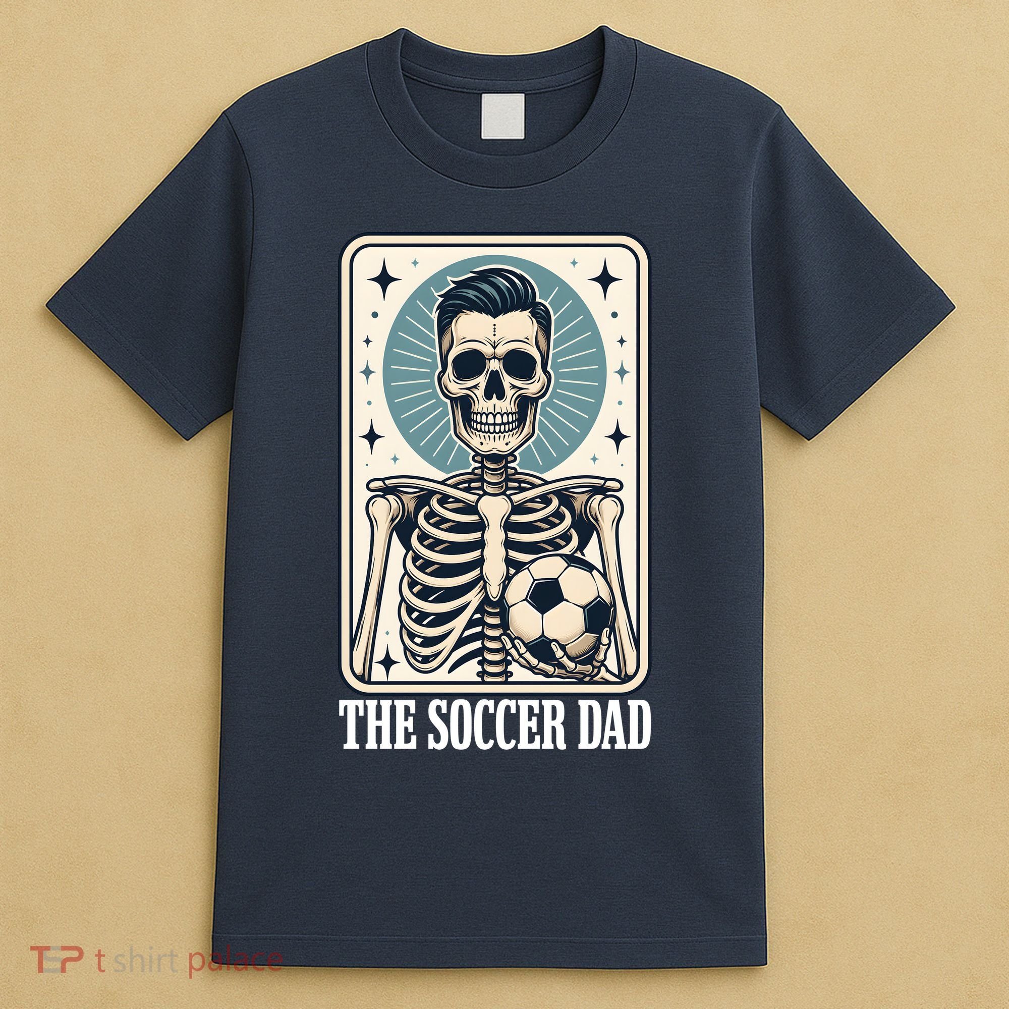 The Soccer Dad Skeleton T-Shirt