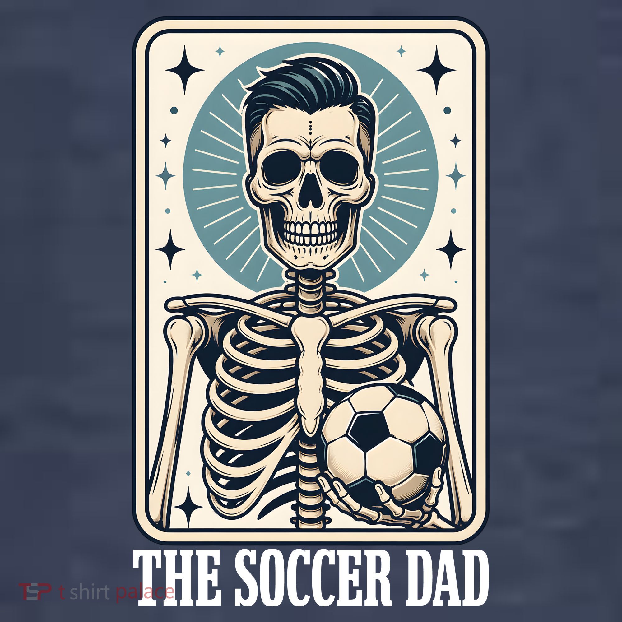 The Soccer Dad Skeleton T-Shirt