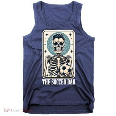 The Soccer Dad Skeleton Tank Top