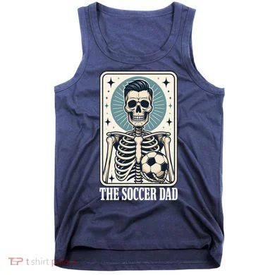 The Soccer Dad Skeleton Tank Top