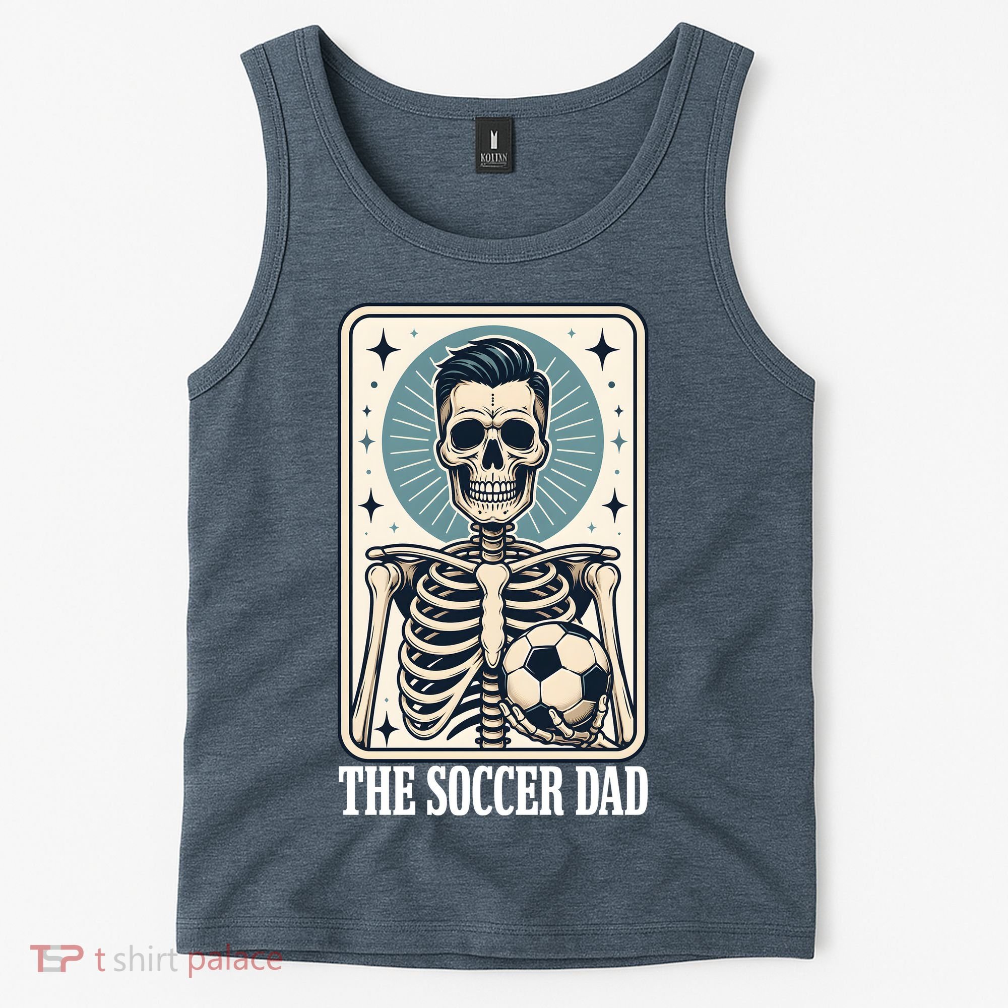 The Soccer Dad Skeleton Tank Top