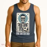 The Soccer Dad Skeleton Tank Top thumb 3