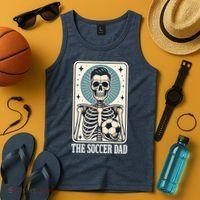 The Soccer Dad Skeleton Tank Top thumb 4