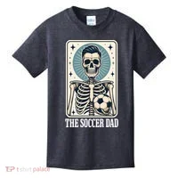 The Soccer Dad Skeleton Kids T-Shirt thumb 0
