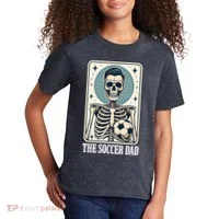 The Soccer Dad Skeleton Kids T-Shirt thumb 2