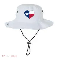 Texas Strong Distressed Heart Bucket Hat thumb 0