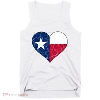 Texas Strong Distressed Heart Tank Top thumb 0
