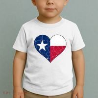 Texas Strong Distressed Heart Toddler T-Shirt thumb 2