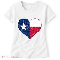 Texas Strong Distressed Heart Women's T-Shirt thumb 0