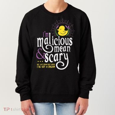 The Snuggly Duckling Malicious Mean & Scary Women's Sweatshirt