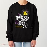 The Snuggly Duckling Malicious Mean & Scary Women's Sweatshirt thumb 0