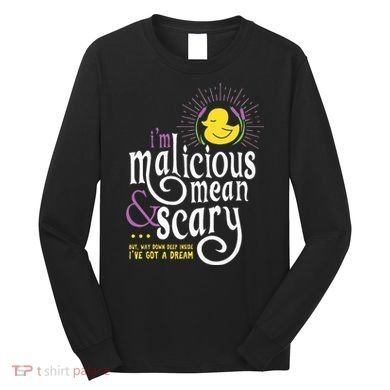 The Snuggly Duckling Malicious Mean & Scary Long Sleeve Shirt