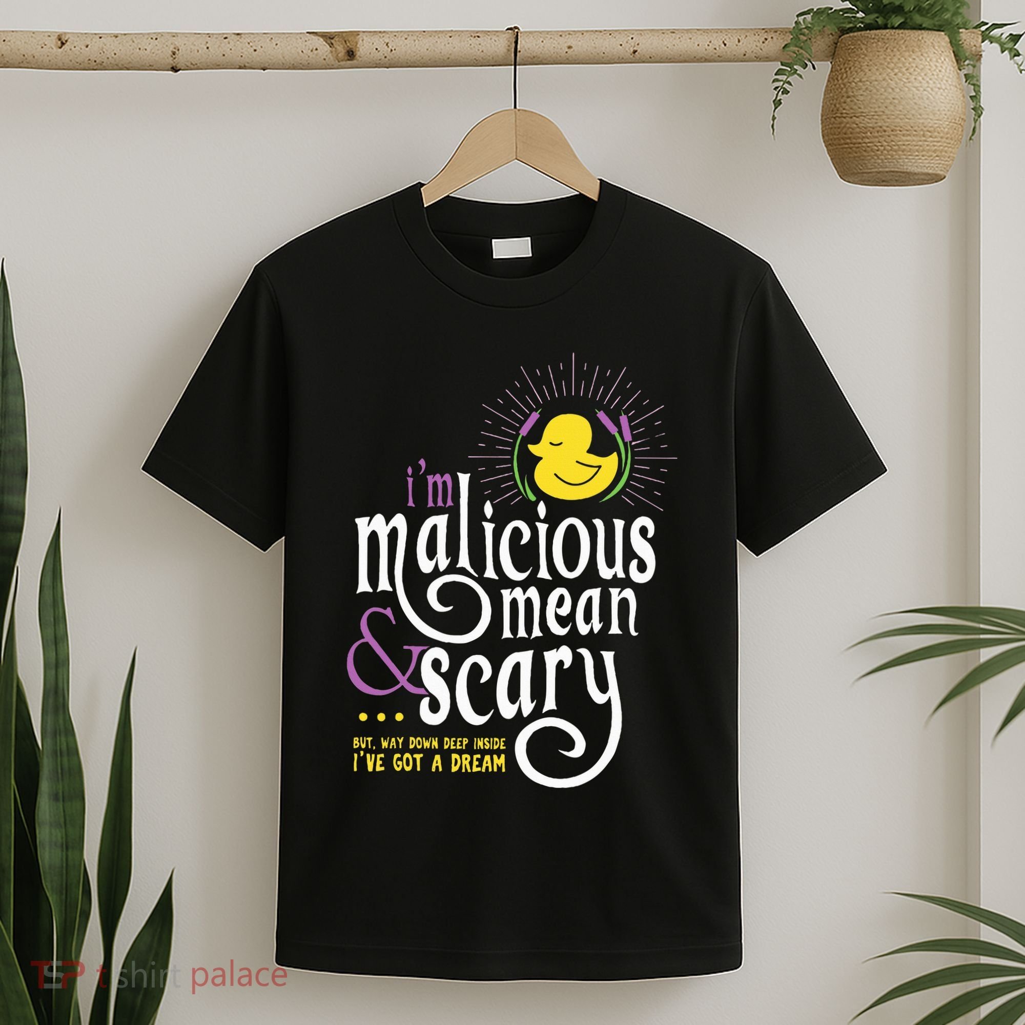 The Snuggly Duckling Malicious Mean & Scary T-Shirt