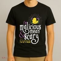 The Snuggly Duckling Malicious Mean & Scary T-Shirt thumb 3