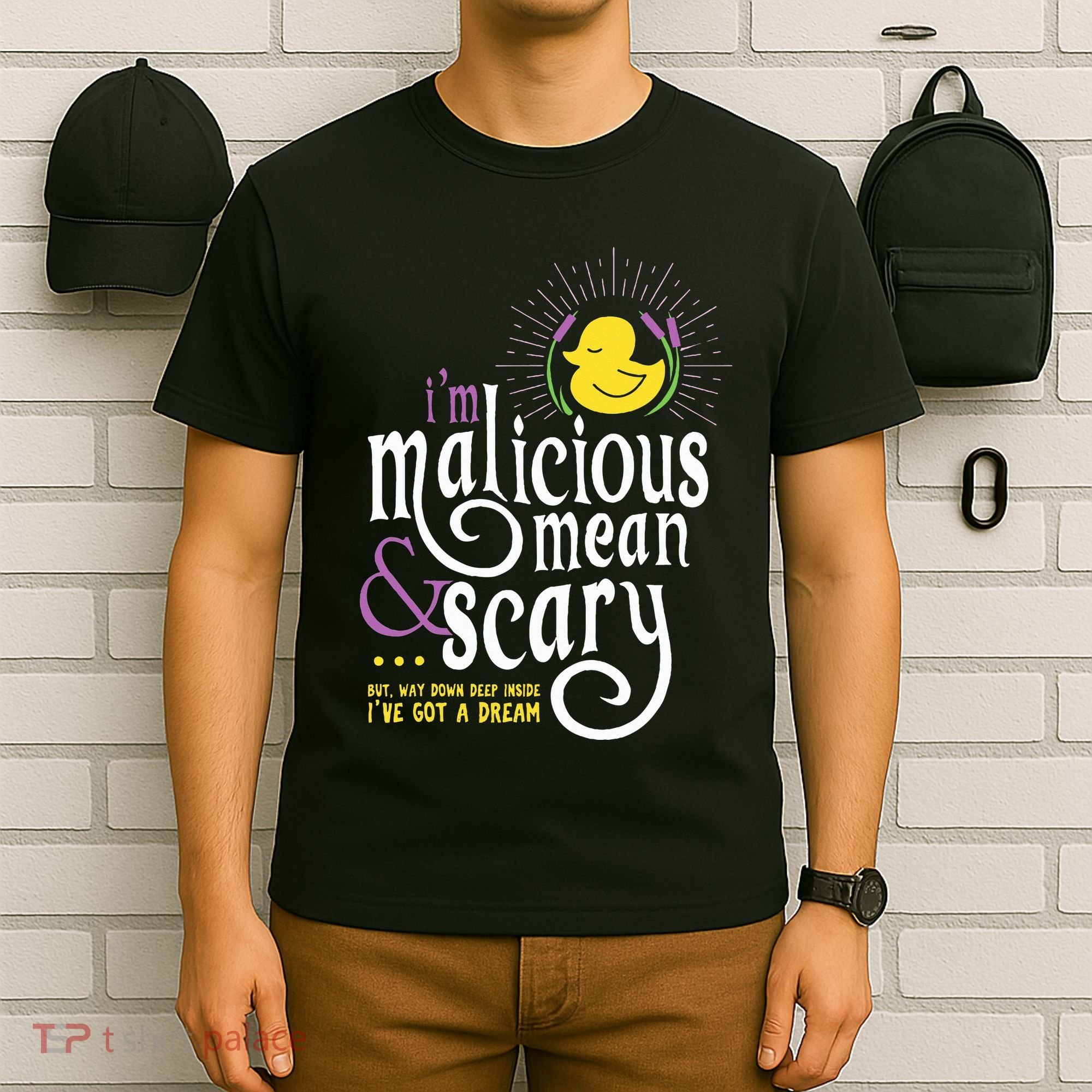 The Snuggly Duckling Malicious Mean & Scary T-Shirt