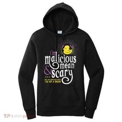 The Snuggly Duckling Malicious Mean & Scary Women's Hoodie