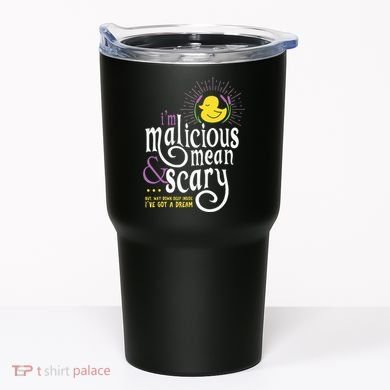 The Snuggly Duckling Malicious Mean & Scary Tumbler