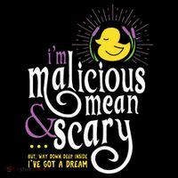 The Snuggly Duckling Malicious Mean & Scary Women's Tank Top thumb 5