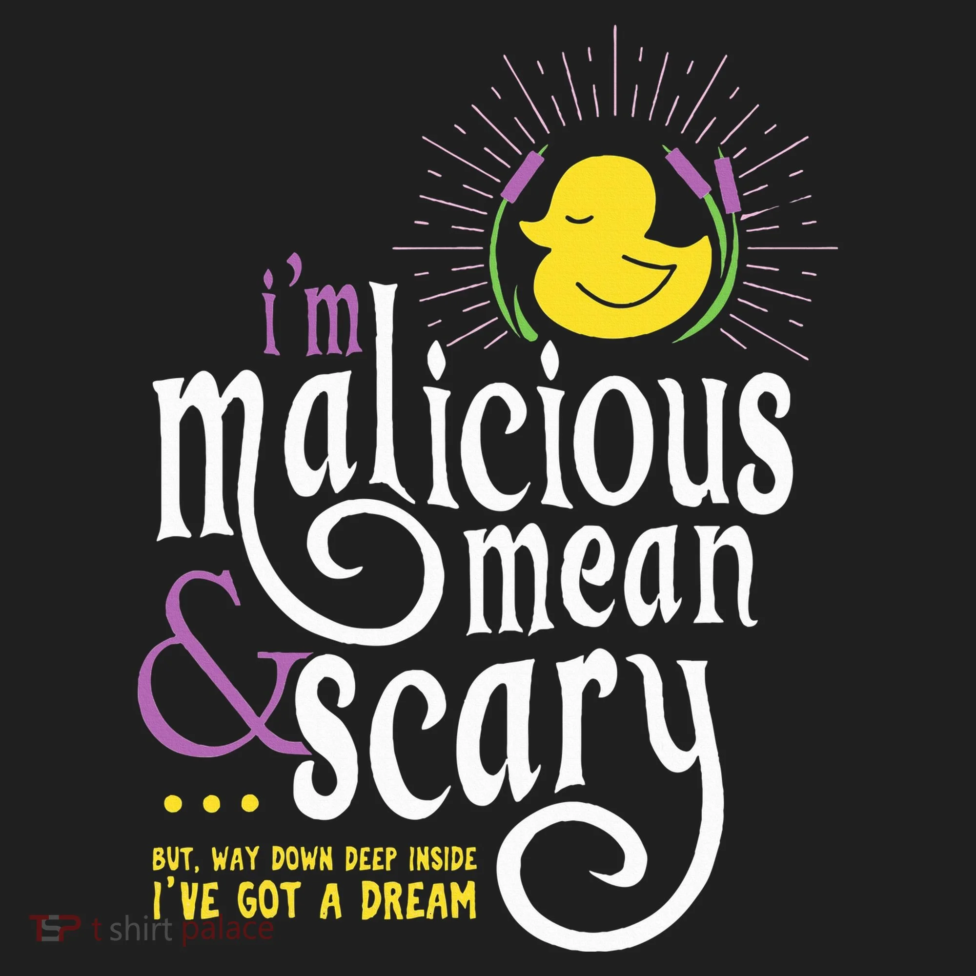 The Snuggly Duckling Malicious Mean & Scary Hat
