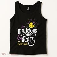 The Snuggly Duckling Malicious Mean & Scary Tank Top thumb 2