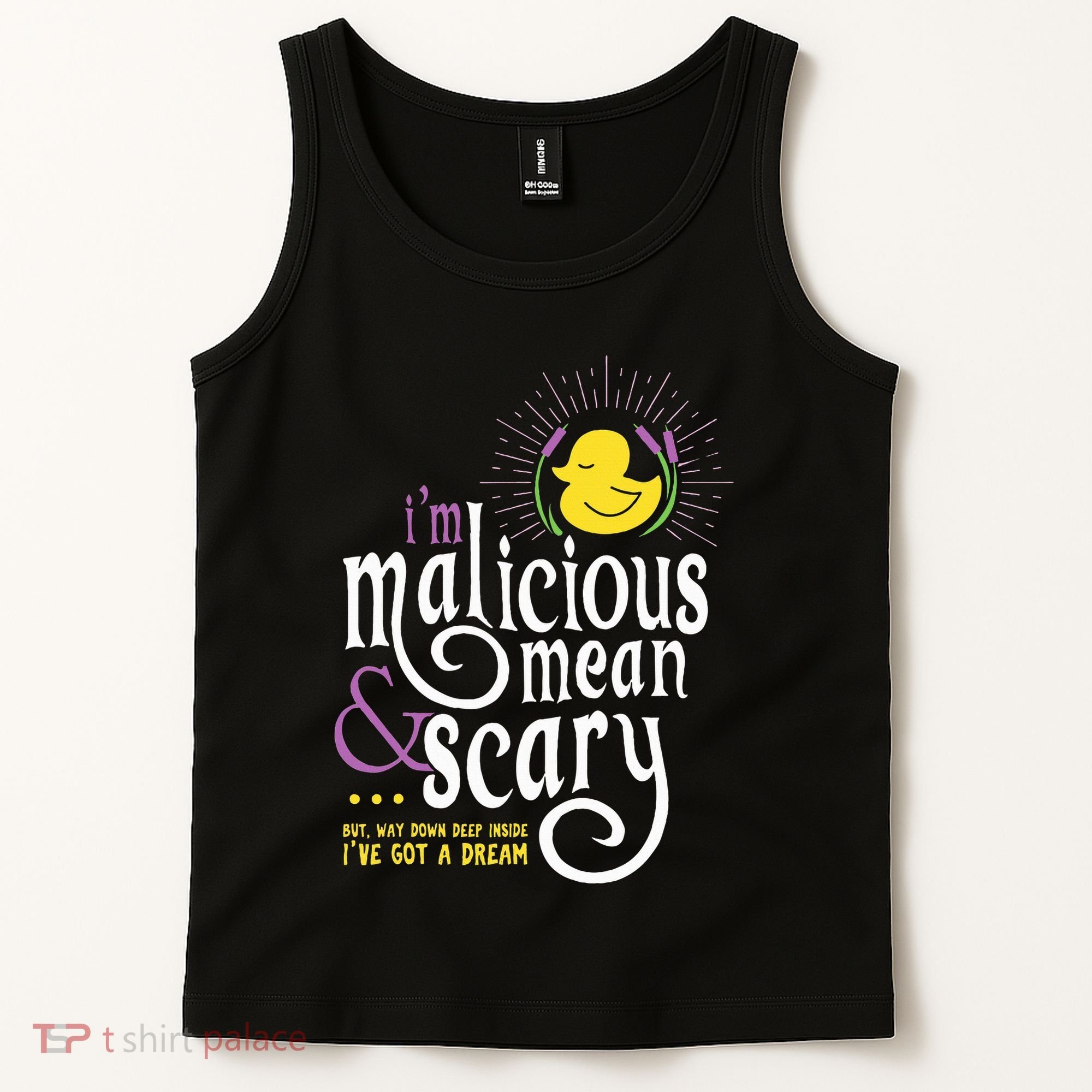 The Snuggly Duckling Malicious Mean & Scary Tank Top
