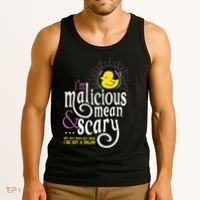 The Snuggly Duckling Malicious Mean & Scary Tank Top thumb 3