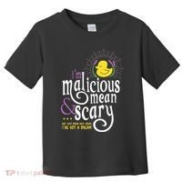 The Snuggly Duckling Malicious Mean & Scary Toddler T-Shirt thumb 0
