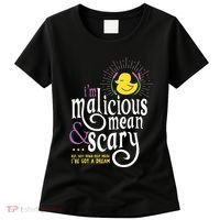 The Snuggly Duckling Malicious Mean & Scary Women's T-Shirt thumb 0