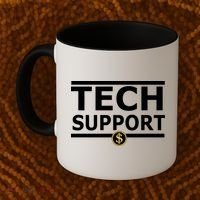 Tech Support Elon Musk D.O.G.E. Coffee Mug thumb 2