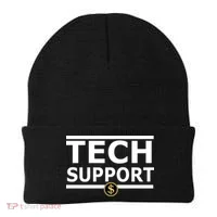 Tech Support Elon Musk D.O.G.E. Beanie thumb 0