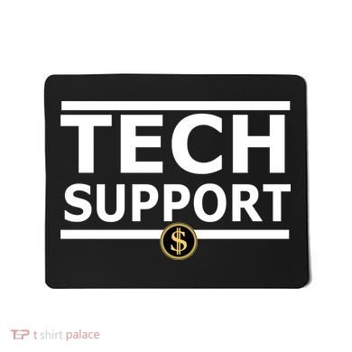 Tech Support Elon Musk D.O.G.E. Mousepad