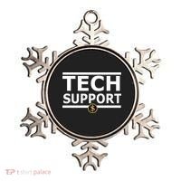 Tech Support Elon Musk D.O.G.E. Ornament thumb 0