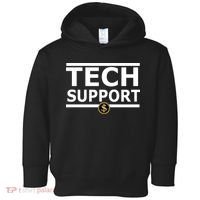 Tech Support Elon Musk D.O.G.E. Toddler Hoodie thumb 0