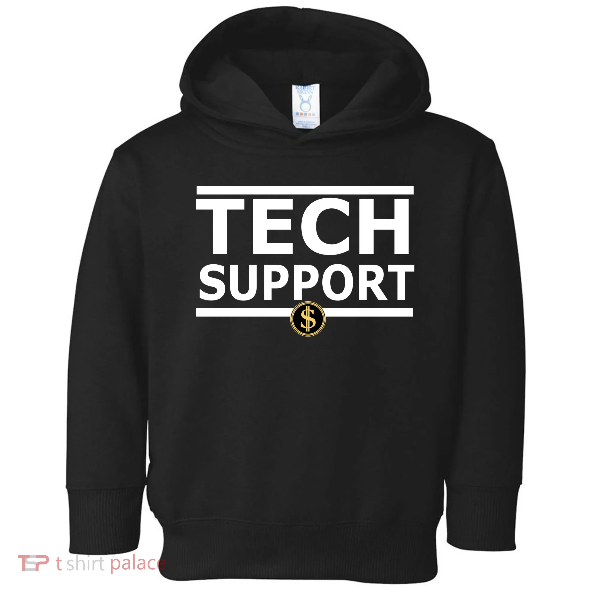 Tech Support Elon Musk D.O.G.E. Toddler Hoodie