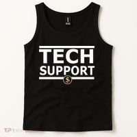 Tech Support Elon Musk D.O.G.E. Tank Top thumb 2