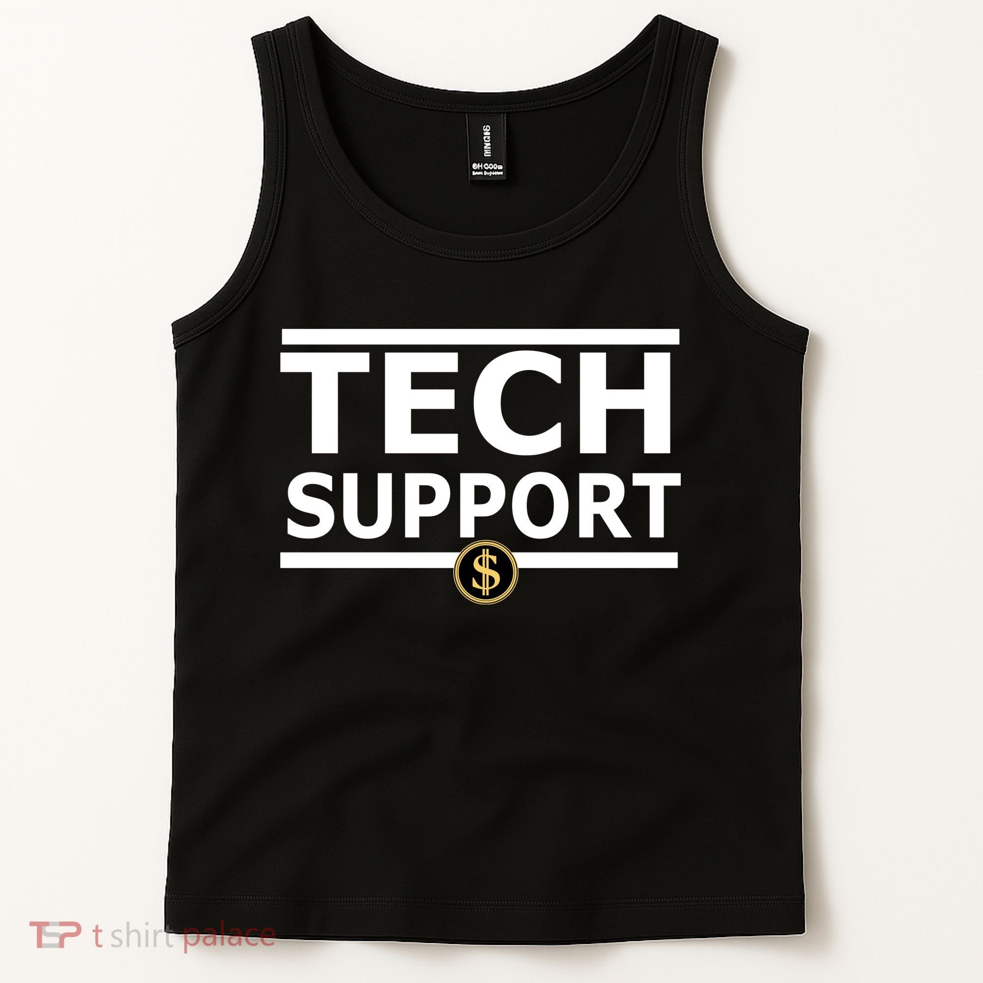 Tech Support Elon Musk D.O.G.E. Tank Top
