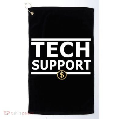 Tech Support Elon Musk D.O.G.E. Golf Towel